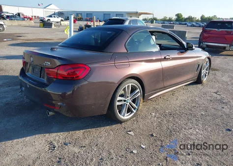 2018 BMW 440I из США, поврежденный, VIN WBA4Z5C5XJEE16797